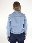 Vila women's denim jacket light blue - Women's denim jackets - 136222 - 2