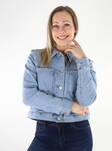 Vila women's denim jacket light blue - Women's denim jackets - 136222 - 1