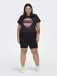 Only Carmakoma women's plus size shorts Thunder black - Women's shorts and capris - 136362 - 1