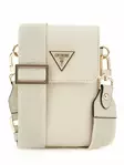 Guess Phone bag Latona flap Taupe - Handbags - 136512 - 1
