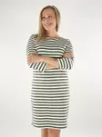 Vila Dress 3/4 dusty olive/ white - Dresses and tunics - 136582 - 1