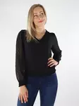 Only Shirt new Dobby black - Women's long sleeved shirts - 136652 - 1