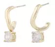 Snö of Sweden Earrings Ace g/clear - Earrings - 136712 - 2