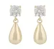 Snö of Sweden Earrings Fanny small gold - Earrings - 136722 - 1