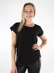 Vero Moda women's t-shirt black/gold shimm - Women's T-shirts - 137032 - 1