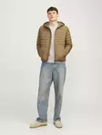Jack&Jones men's cotton sweater Cooper oatmeal - Men's knitwear - 137282 - 4