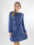 Vila dress O-Neck bijou blue/tri - Dresses and tunics - 137392 - 1