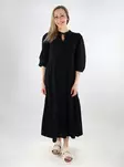Vero Moda Dress VMPRETTY 3/4 Long black - Dresses and tunics - 138052 - 1