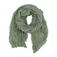 Veniz pleated scarf 62716 green - Women's scarfs - 138312 - 2