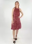 Vero Moda sequin dress with bow tie Halter misty rose - Dresses and tunics - 138342 - 2