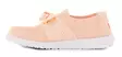 HEYDUDE women's shoes Wendy Bow Essentials pale pink - Women's walking shoes - 138422 - 3