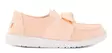 HEYDUDE women's shoes Wendy Bow Essentials pale pink - Women's walking shoes - 138422 - 1