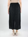 Pieces polka dot wrap skirt Wrap black/new dot - Skirts - 138472 - 2