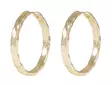 Snö of Sweden Earrings Domino ring gold - Earrings - 138642 - 1