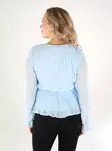 Vero Moda women's shirt Frill Pleat ice water - Women's long sleeved shirts - 138822 - 2
