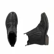 Rieker women's wide-last ankle boots 74855-00 black - Rieker ankle boots - 139022 - 3