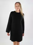 Only knit dress Structure black - Women's knitwear - 139132 - 1