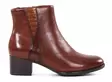 Tamaris genuine leather ankle boots 25366-45 muscat - Tamaris ankle boots - 139182 - 1
