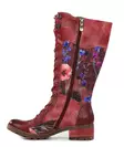 Laura Vita women's ankle boots Cocrailo 63 grenat - Women's ankle boots - 139652 - 2