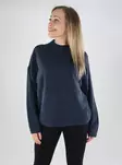 Vero Moda women's sweater VMBOOM O-Neck navy blazer - Women's knitwear - 139792 - 1