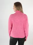 JDY women's high-neck sweater Raglan pink cosmos - Women's knitwear - 140032 - 2