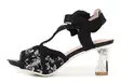 Laura Vita women's sandals/high heels Nino 13 noir - Women's sandals - 140272 - 2