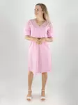 JDY dress 2/4 midi pink lady - Dresses and tunics - 140972 - 1