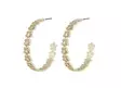 Snö of Sweden Earrings Flora daisy gold - Earrings - 141132 - 1