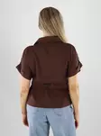 JDY t-shirt shirt chicory coffee - Women's T-shirts - 141182 - 2