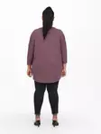 Only Carmakoma Shirt Lamour fig - Women's long sleeved shirts - 141412 - 2