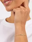 Snö of Sweden Bracelet Everly double chain gold - Bracelets - 141592 - 2
