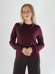 Aware by Vero Moda Sweater LS O-NECK WOOL catawba grape - Women's knitwear - 141472 - 1