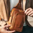Chesterfield Bag Riga C58028431 cognac - Handbags - 140612 - 3