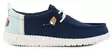 HEYDUDE Shoes Wally Craft Linen navy blazer/multi - Men's walking shoes - 140872 - 1