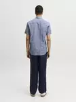 Jack&Jones men's short-sleeved Dress Shirt Blusummer faded denim - Men's dress shirts - 141112 - 2