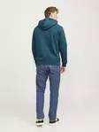 Jack&Jones men's hoodie Star Hood deep teal - Men's hoodies - 136852 - 4