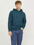 Jack&Jones men's hoodie Star Hood deep teal - Men's hoodies - 136852 - 2
