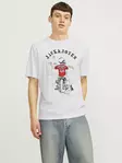 Jack&Jones men's printed T-shirt Skull rock - Men's T-shirts - 136522 - 1