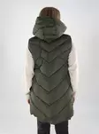JDY women's Padded Vest Waistcoat forest night/black - Women's vests - 139522 - 2