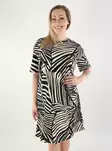 JDY oversized dress sandshell/black - Dresses and tunics - 140452 - 1