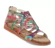 Laura Vita women's sandals Feclicieo 0321 grenat - Women's sandals - 138242 - 1
