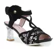 Laura Vita women's sandals/high heels Nino 13 noir - Women's sandals - 140272 - 1