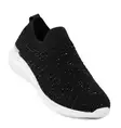 Migant women's glitter sneakers A923-129 black - Migant women`s sneakers - 138062 - 1