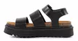 Musse&Cloud genuine leather sandals 1008529/NBK Martita black - Women's sandals - 138152 - 2