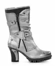 Mustang women's ankle boots 1141-606-21 silver - Women's ankle boots - 137512 - 1