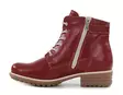 Natura women's leather ankle boots 28270 red - Women's ankle boots - 139962 - 2