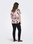 Only Carmakoma women's plus size t-shirt cloud dancer/summer flo - Women's T-shirts - 138142 - 4