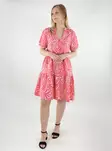 Only patterned dress ONLNOVA carmine rose/611 la pal - Dresses and tunics - 138452 - 1