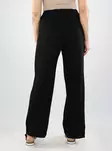 Only linen blend trousers MW Line black - Women's trousers - 140772 - 4