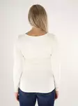 Only Shirt 2-way off-white - Women's long sleeved shirts - 136542 - 4